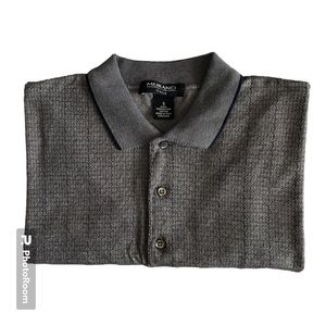 Murano Italy Luxury Patterned Polo